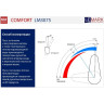 Смеситель LEMARK COMFORT LM3075C-Blue для кухни с подключением к фильтру
